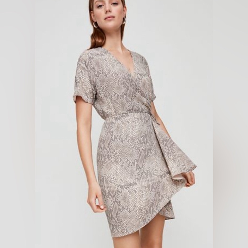 Babaton Wallace Wrap Dress
